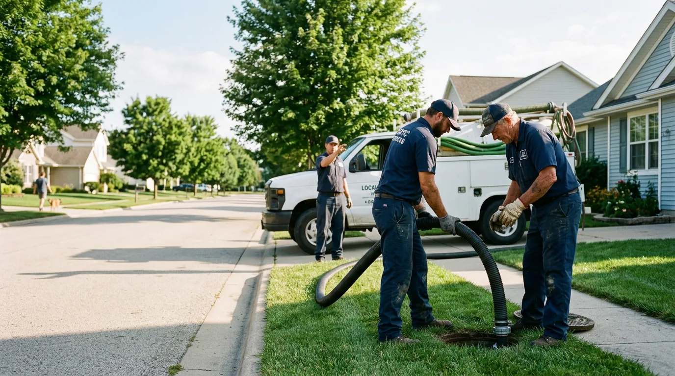 Emergency Septic Service in Bluff Dale, TX